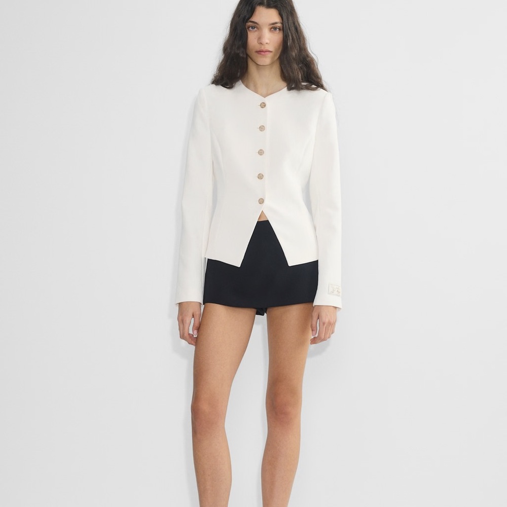 Aritzia- Wilfred Regal Blazer - Crepette™ Light Birch